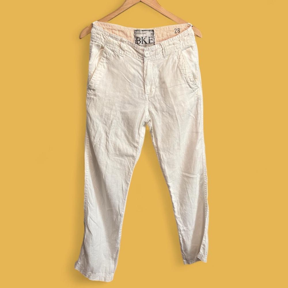 BKE  Men’s Off-White Cotton Pants EUC